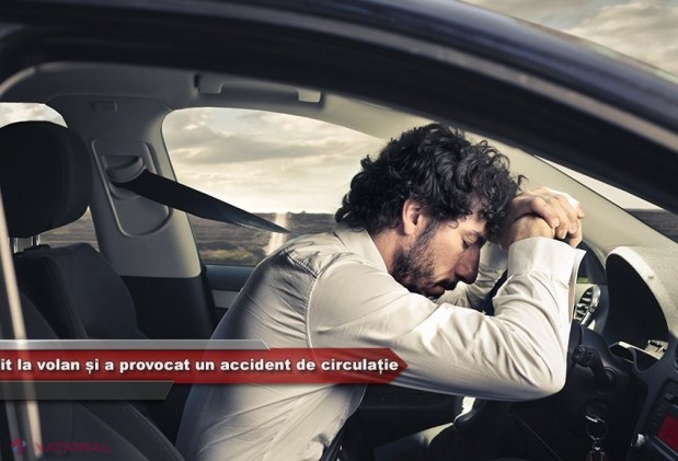 ACCIDENT la Cahul: A adormit la volan, a lovit o mașină cu trei copii la bord care venea din direcție opusă, iar patru persoane au ajuns la spital