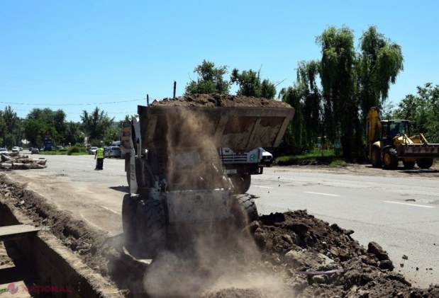 FOTO // La inițiativa lui Ilan Șor, încă o stradă principală din Orhei va fi complet RENOVATĂ