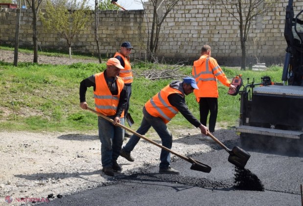 FOTO // Echipa Partidului „ȘOR” din raionul Orhei continuă investițiile în infrastructura rutieră. Localnicii din Pohorniceni spun că au așteptat zeci de ani să fie RENOVAT drumul principal din sat