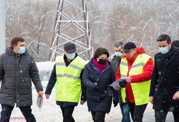FOTO // Podul de 71 de MILIOANE de lei din preajma pieței Pruncul, construit timp de cinci ani, a fost dat în exploatare