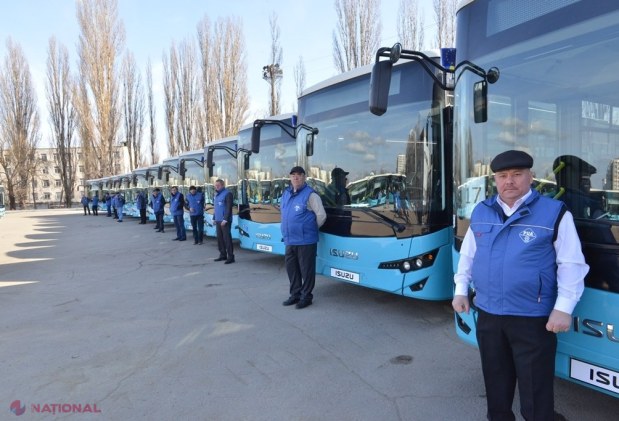 FOTO // Autobuzele „cu scandal” au DISPĂRUT din centrul Chișinăului: Rutele municipale pe care vor circula primele unități de transport procurate de Primărie