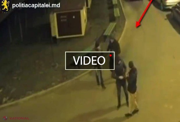 VIDEO // Îi recunoașteți pe acești tineri? Au atacat o persoană pe str. N. Testemițanu din Chișinău și poliția îi caută