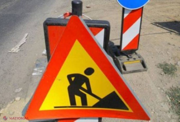 Încă o stradă importantă din capitală, cu traficul rutier SUSPENDAT