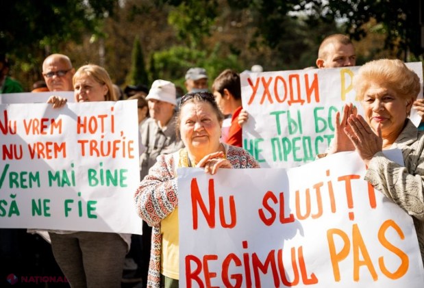Un nou protest în fața Guvernului. Membrii și simpatizanții Partidului „ȘOR”, inclusiv DEPUTAȚI ai formațiunii, au cerut DEMISIA Guvernului Gavrilița