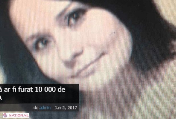 Ar fi FURAT zece mii de dolari, iar acum este căutată de Poliție. Cum arată suspecta