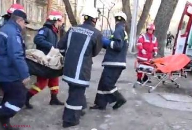 Video // Alertă FALSĂ cu bombă la o filială a unei bănci din municipiul Bălți