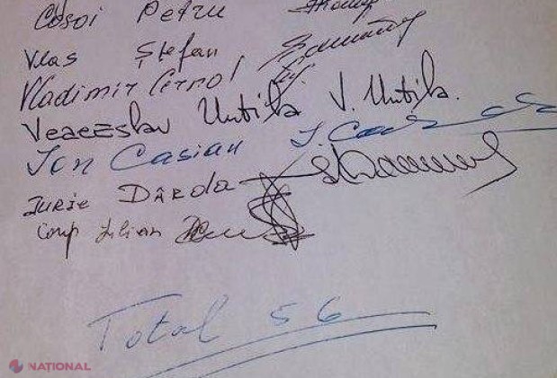 DOC // Cine este deputatul din coaliția majoritară care NU a semnat pentru candidatul Vlad Plahotniuc la funcţia de premier 