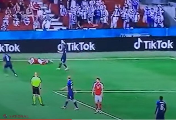 VIDEO // Momentul în care Eriksen a căzut secerat pe teren. Acesta se PRĂBUȘEȘTE fără să fi fost lovit de cineva