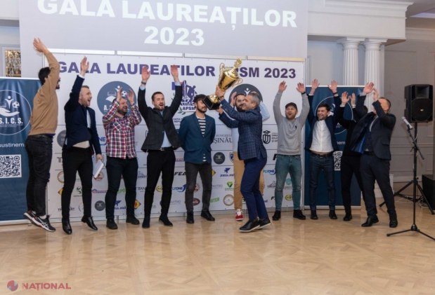 VIDEO // Cei mai buni sportivi ai anului 2023 au primit PREMII consistente din partea A.S.I.C.S. Anastasia Nichita, Denis Vierul și Artiom Livadari au primit 300 000 de lei la Gala APSM pentru performanțele înregistrate anul acesta