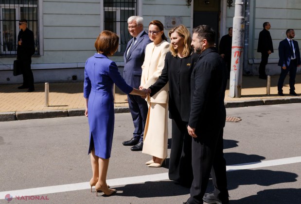 GALERIE FOTO // „Bombele nu pot transforma demnitatea în supunere” – Mesajul emoționant al Maiei Sandu pentru poporul ucrainean cu ocazia Zilei Statalității Ucrainei