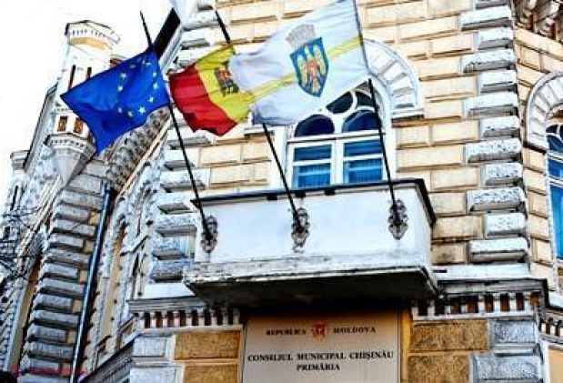 SĂRBĂTOARE la Chișinău! Drapelul Uniunii Europene, arborat în centrul capitalei