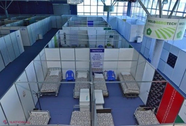 Centrul „COVID Chișinău” de la „Moldexpo”, transformat în cel mai mare SPITAL STAȚIONAR pentru tratarea bolnavilor confirmați pozitiv. Autoritățile din Chișinău au reactivat alte 30 de paturi la IMSP SCM „Sfânta Treime”