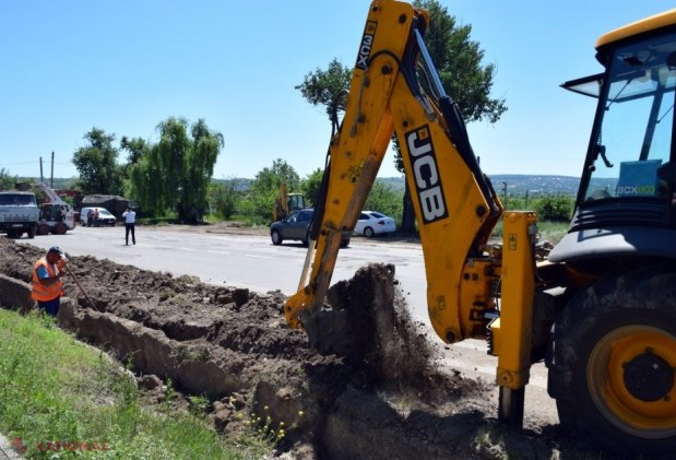 FOTO // La inițiativa lui Ilan Șor, încă o stradă principală din Orhei va fi complet RENOVATĂ