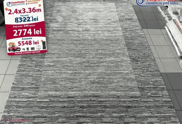 Târg Național de Covoare cu Reduceri de Toamnă în toate magazinele Carpet Outlet din Chișinău și Bălți