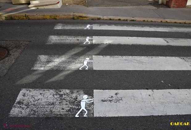 FOTO // Picturi INTELIGENTE pe stradă