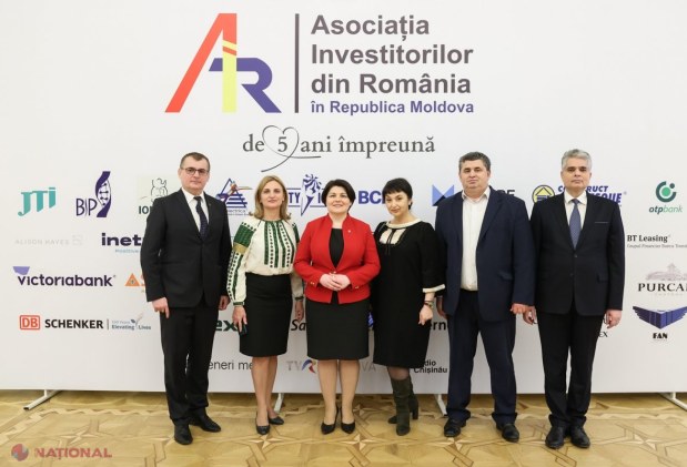 Asociația Investitorilor din România, CINCI ani de activitate în R. Moldova. Gavrilița: „România este principalul nostru partener economic, iar AIR - una din principalele punți de legătură între mediul de afaceri din România și R. Moldova”