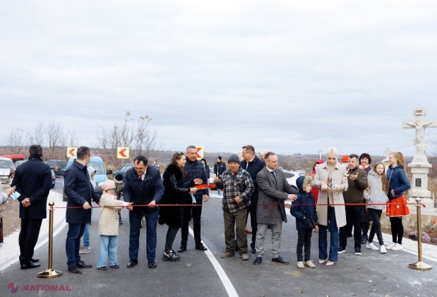 FOTO // Cel mai mare proiect de construcție a drumurilor din raionul Orhei, de la destrămarea URSS încoace, a fost INAUGURAT de echipa Partidului „ȘOR”: „Avem acum un drum european, care leagă localitatea noastră de centrul raional”