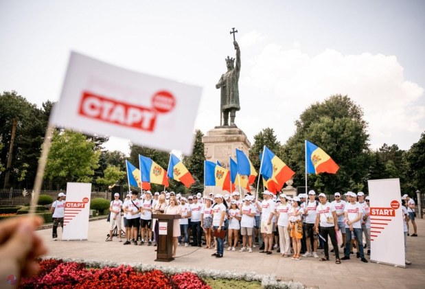 „START” pentru „O VIAȚĂ NOUĂ”. Mișcarea constituită la protestul din 19 iunie a format și o organizație de tineret