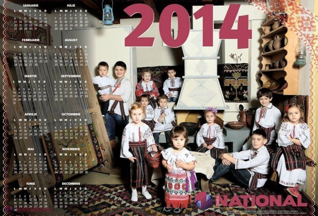 CALENDAR 2014, marca Ziarul NAŢIONAL