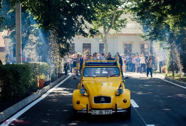 FOTO // „Cât timp la Chișinău nu pot ÎMPĂRȚI puterea...” Ilan Șor a inaugurat o nouă stradă reparată capital la Orhei