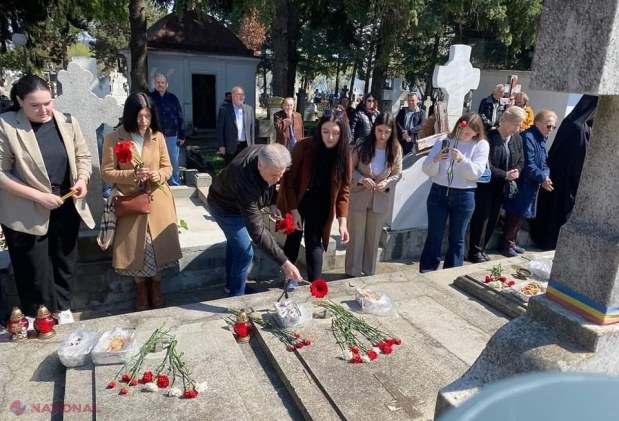 FOTO // Artizanii Unirii Basarabiei cu România, comemorați la Mănăstirea Cernica de la București
