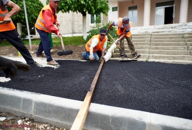 FOTO // Orheiul s-a transformat într-un mare șantier de construcție