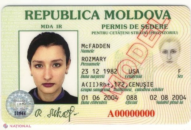 Un nou tip de acte pentru străinii din R. Moldova