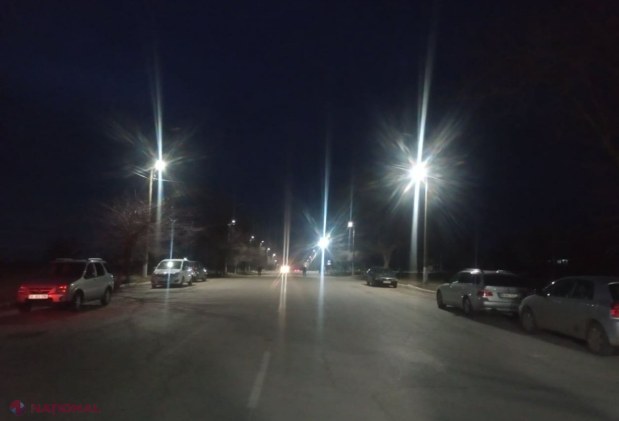 FOTO // Partidul „ȘOR” anunță finalizarea primei etape de ILUMINARE STRADALĂ a orașului Taraclia