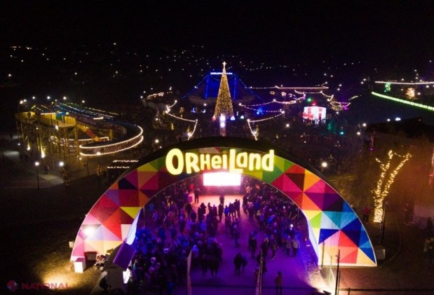 FOTO // Cifre RECORD pentru „OrheiLand” - peste 100 000 de vizitatori au fost în ultimele două săptămâni la parcul de distracții deschis de Șor