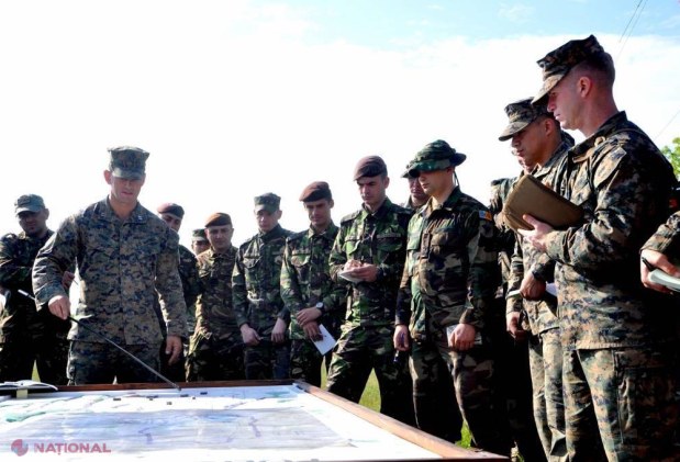 Militarii moldoveni s-au antrenat peste Prut în cadrul unui exercițiu la care s-a folosit, în premieră, MUNIȚIE de război