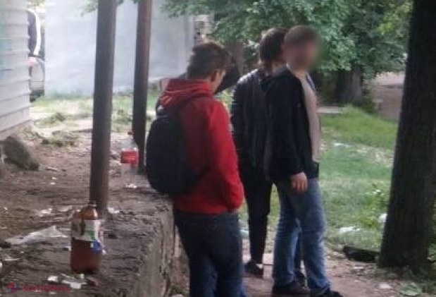 Chișinău // Se DROGAU în centrul capitalei, pe stadionul unui liceu