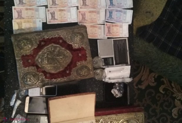VIDEO, FOTO // Droguri și cărți BISERICEȘTI. Procurorii au deconspirat o grupare criminală în raionul Orhei