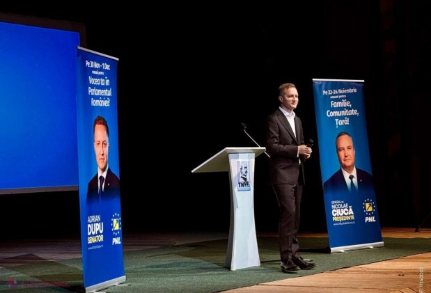 Adrian Dupu, la Bălți: „Singurul care poate garanta stabilitatea, dezvoltarea și păstrarea democrației în România este președintele Nicolae Ionel Ciucă”