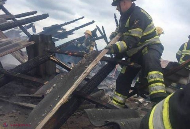 Incendiu la Băcioi