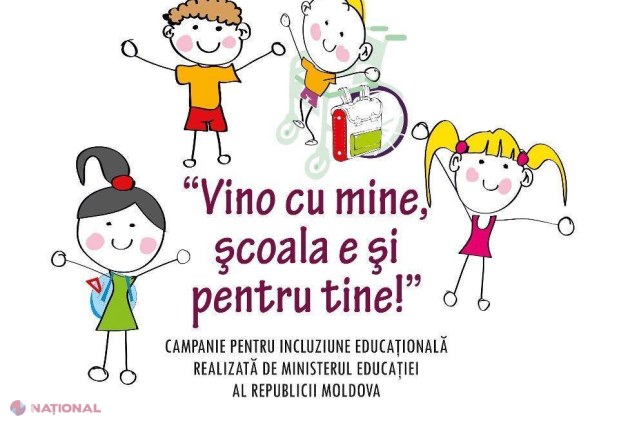 Incluziune educațională: „Vino cu mine, școala e și pentru tine”