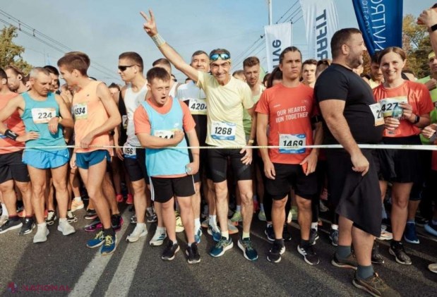 VIDEO // A.S.I.C.S. a participat pentru a doua oară la „Big Hearts Marathon” din Chișinău: „Evenimentul ne permite să îmbinăm activitatea fizică cu o cauză nobilă - strângerea de fonduri pentru persoanele cu nevoi speciale”