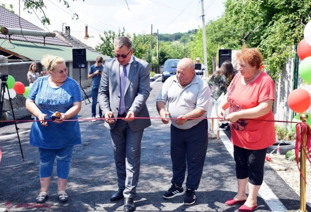 FOTO // Reparația curților și drumurilor din Orhei se desfășoară mai repede decât era preconizat