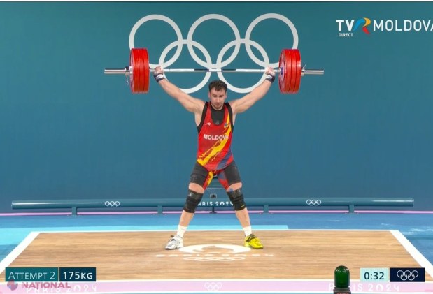 R. Moldova ratează la mustață cea de-a CINCEA medalie la Jocurile Olimpice. Lui Marin Robu nu i-a ajuns un singur kilogram pentru a urca pe podiumul de premiere