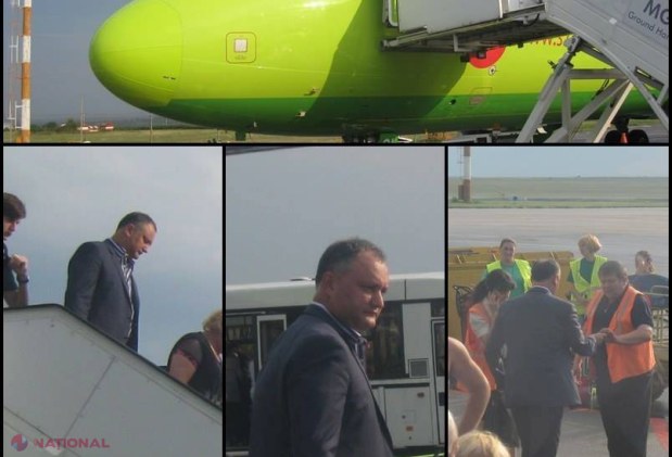 FOTO Dodon a tras o FUGĂ până la Moscova
