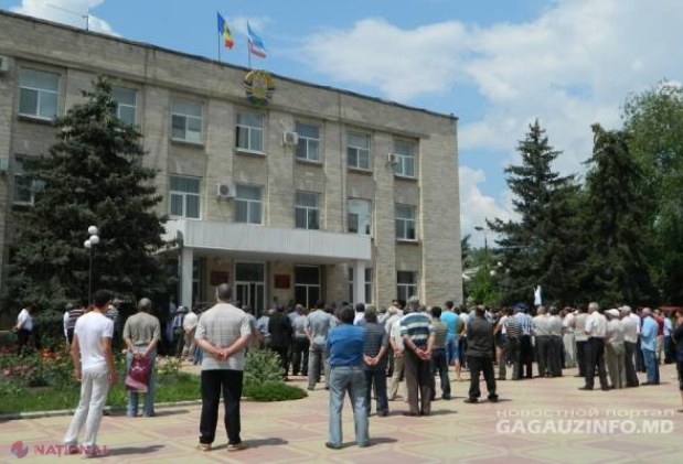 Protest la Comrat pentru apărarea tinerilor învinuiți de SEPARATISM