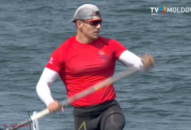 GALERIE FOTO // Canoistul Serghei Tarnovschi, calificare sigură în semifinalele probei de canoe simplu pe distanța de 1 000 de metri. Sportivul nostru a terminat pe PRIMUL loc seria și va lupta pentru MEDALIA olimpică