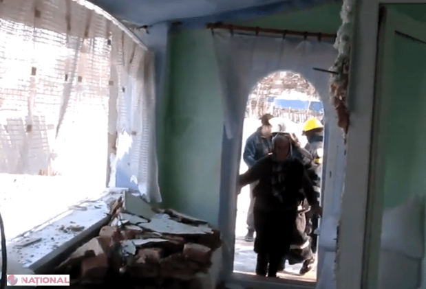 VIDEO // EXPLOZIE la Cahul: Bărbat ars pe mâini și față, iar casa - distrusă