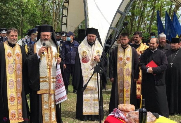 GALERIE FOTO // Eroii echipajului SMURD de la Iași care și-au pierdut viața în timpul unei misiuni de salvare pe teritoriul R. Moldova, comemorați cu onoruri militare la Haragâș