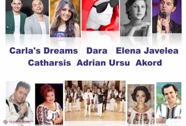 Concert dedicat Zilei Limbii Române  la Chişinău