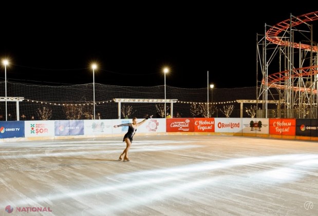 FOTO // La „Orheiland” s-a redeschis cel mai MARE PATINOAR din R. Moldova. Intrarea este GRATIS!
