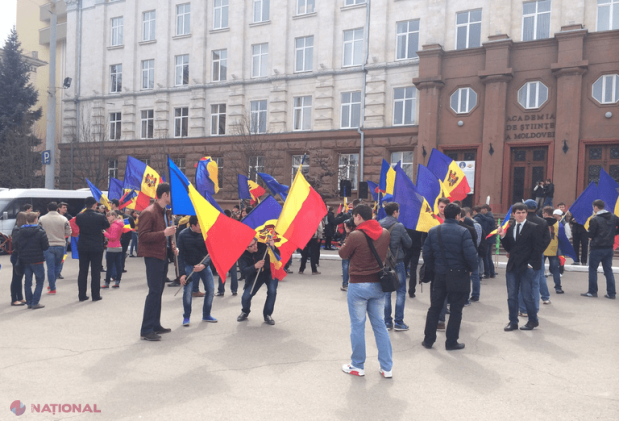 FOTO // Protest la Chișinău împotriva OCUPAȚIEI rusești