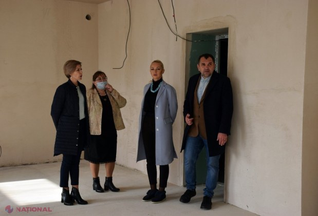 FOTO // Complexul educațional Gimnaziul-Grădiniță la Neculăieuca - un proiect de circa 3,3 milioane de lei, demarat de echipa Partidului „ȘOR” din Orhei