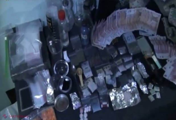 Speluncă de droguri într-un garaj din capitală