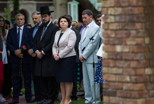 Monument în memoria Holocaustului, inaugurat la Orhei, în prezenţa prim-ministrei Natalia Gavrilița