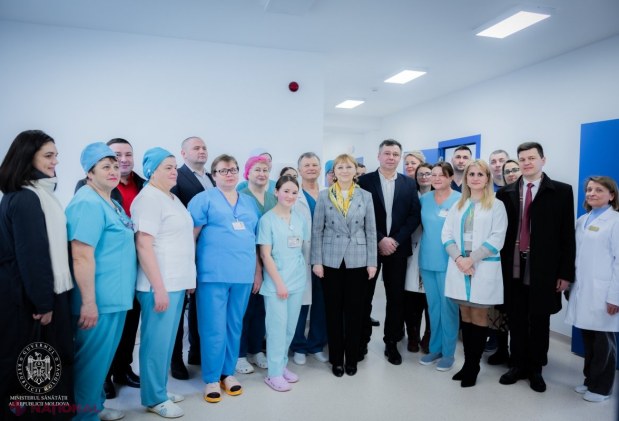 Secția ATI a Spitalului raional Cimișlia, modernizată: Echipament medical performant și reparații în valoare de 5,8 milioane de lei